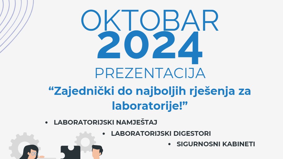 Prezentacija laboratorijskog nameštaja Podgorica 2024