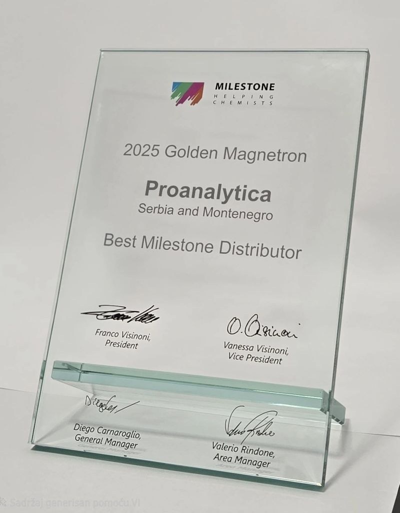 2025 Golden Magnetron – Proanalytica, Best Milestone Distributor