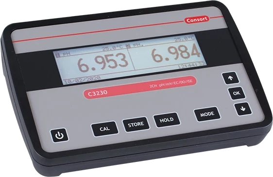 Consort pH meter