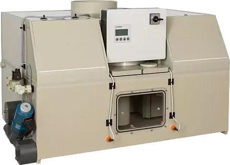 KYOCERA integrated fume hood scrubber