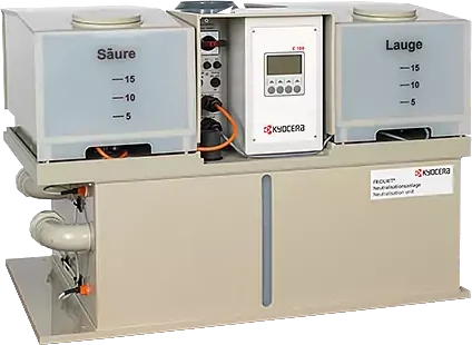 KYOCERA pH neutralization unit